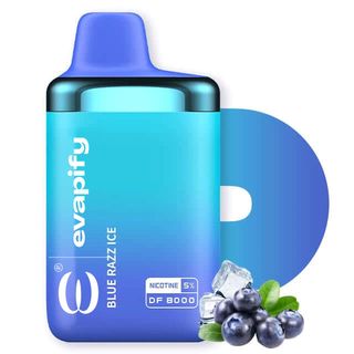 Evapify (Geekbar) - Blue Razz Ice - 8.000 Puffs (50mg)