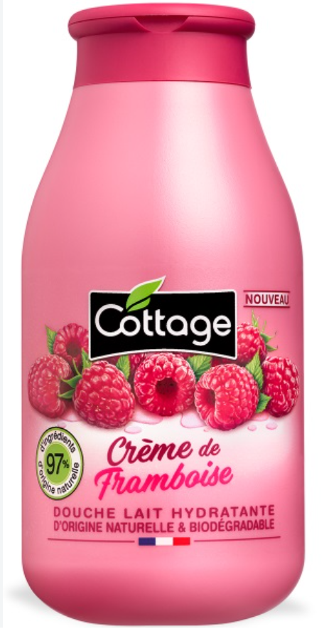 Qatlage Douche Lait Hydratante Framboise – 500 ml