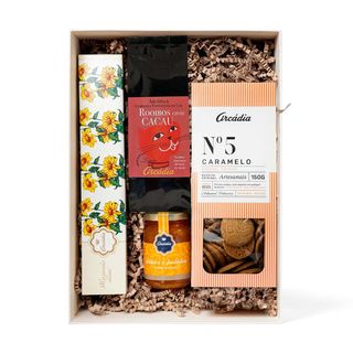 Cesto de flores Arcádia Rooibos Cacau, 150 g