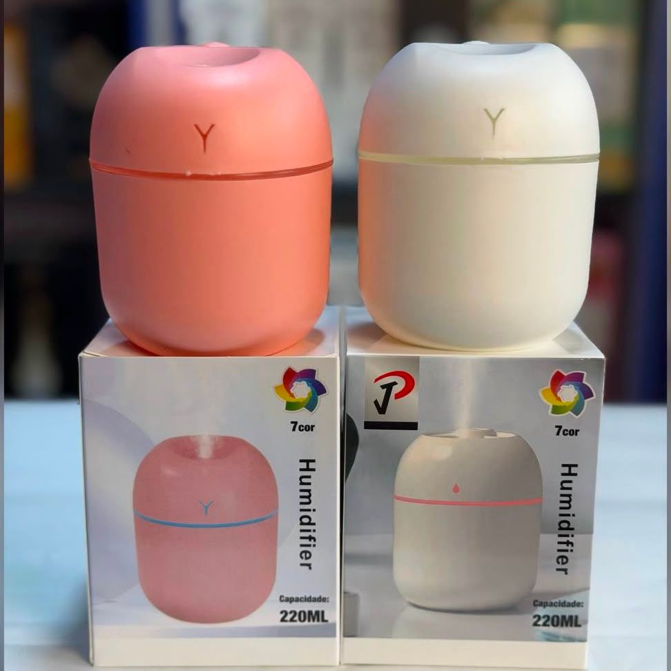 7cor Pink-White Humidifier, 220ML