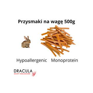 PASKI Z KRÓLIKA 500g