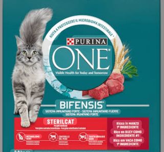 PURINA, ONE, boeuf adult, sterilisé,1.5kg