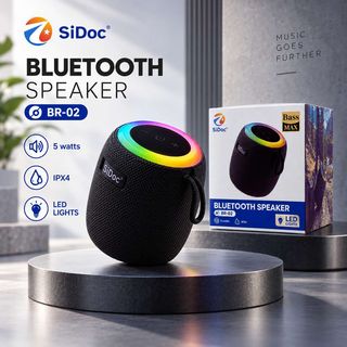Enceinte Bluetooth SiDoc BR-02 5W avec LED RGB