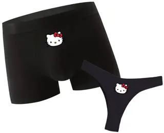 Lenjerie intimă pentru cuplu „Hello Kitty”