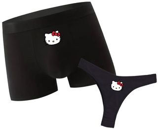 Lenjerie intimă pentru cuplu „Hello Kitty”