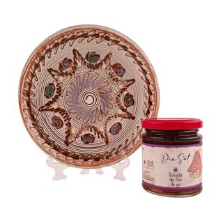 Pachet cadou ceramica de Horezu si dulceata premium