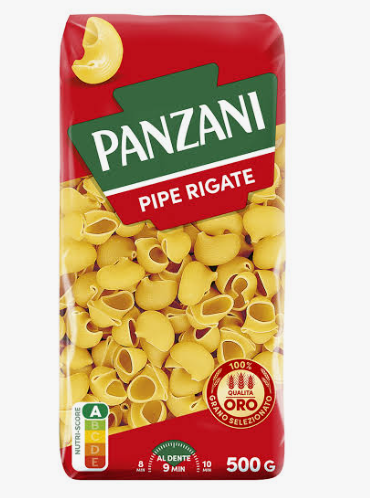 Panzani Pâtes Pipe Rigate – 500 g
