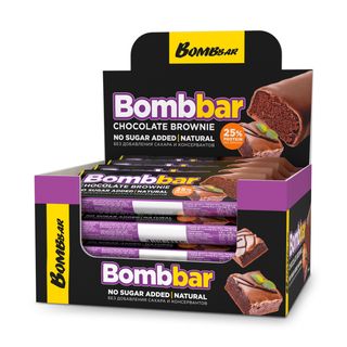 BOMBBAR პროტეინ ბარი – შოკოლადის ბრაუნი 40გრ
