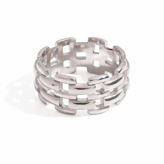 Bague de luxe plaqué or RGN083-2