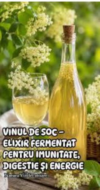 1L Vin dulce din flori de soc