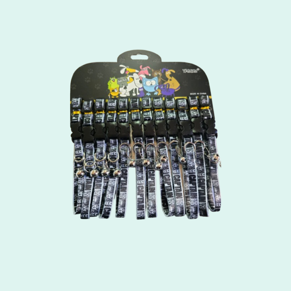 კატის საყელოები და საბელები