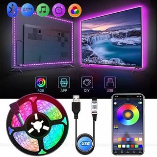 Bande Led - Led Mood Light - 10m - Rgb - Contrôle App - Température De Couleur 2700k-10000k