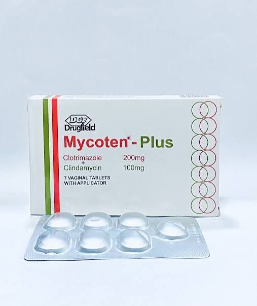 Drugfield Mycoten Vaginal Tablets, 7 Count