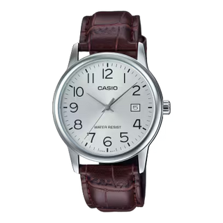 CASIO Silver Water-Resistant Watch