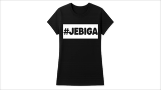 #JEBIGA crna ženska majica veličina M