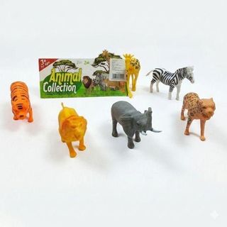 Partagez ce produit    Set de 7 Figurines d'animaux de la jungle et de la savane pour enfants jouets éducatifs