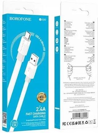 USB კაბელი-BOROFONE BX89 USB To Type-C 1M