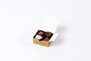 Ballotin Daskalidès avec assortiment chocolats (50g)