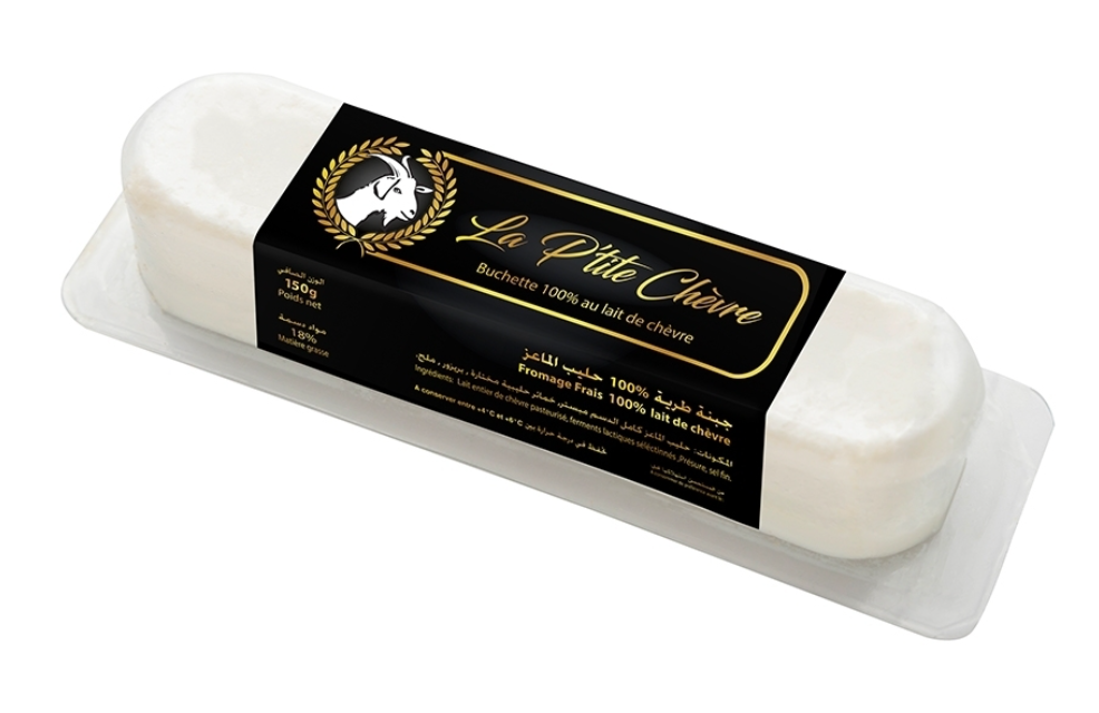 Le P'tite Chèvre Bûchette Fromage Frais 100 % Lait de Chèvre – 150 g