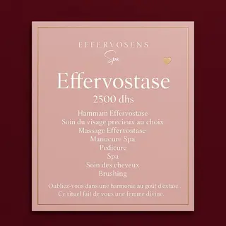 Coffret cadeaux Effervostase
