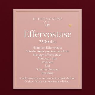 Coffret cadeaux Effervostase
