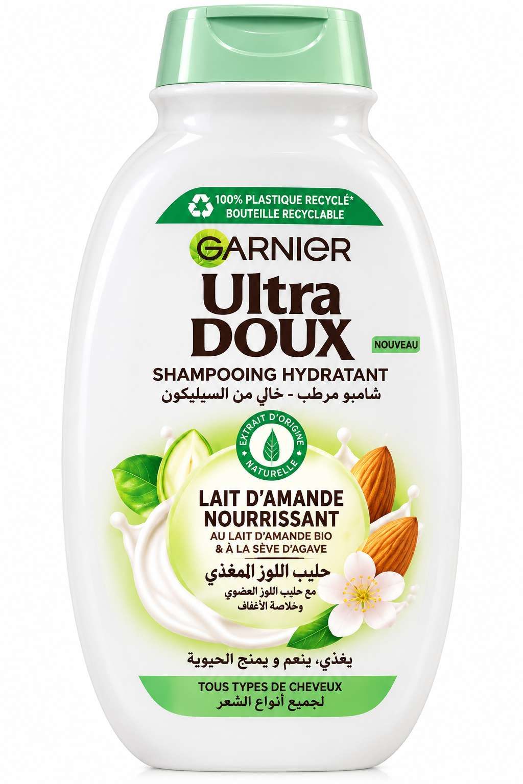 Garnier Ultra Doux Shampooing Hydratant Lait d'Amande – 200 ml