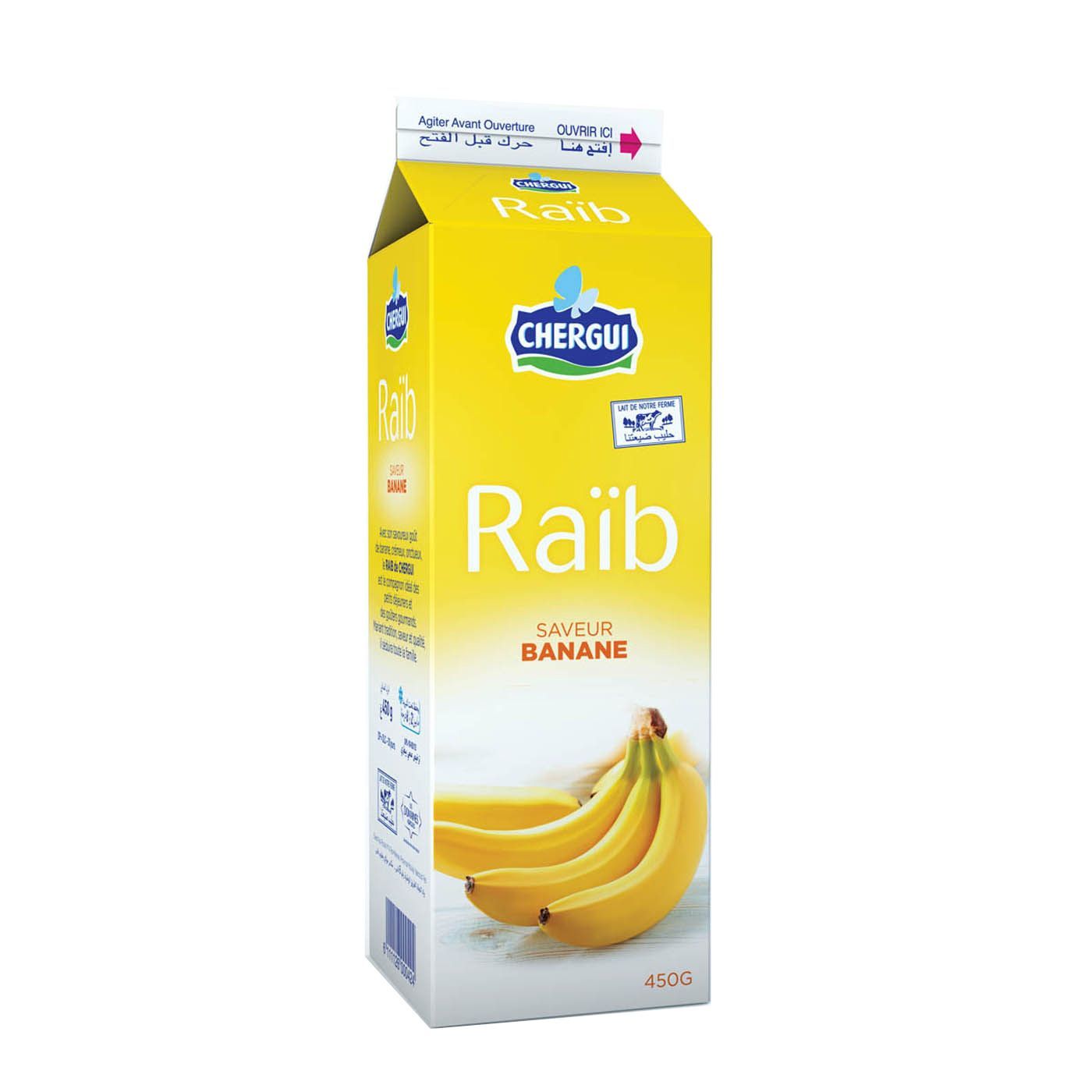 Raïb Chergui Banane – 450 g