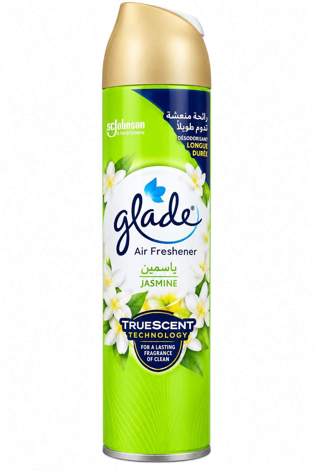Glade Désodorisant Aérosol Jasmin – 300 ml