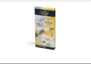 Edel Cat Liquid Snaks Poulet , foie et biotine6x15g