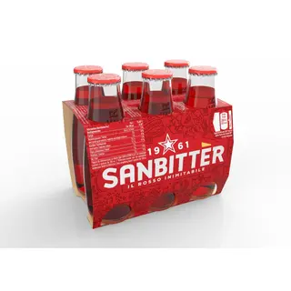 Boisson pétillante Sanbitter SAN PELLEGRINO : le pack de 6 bouteille