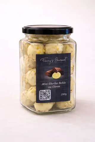 Mini ghriba behla enrobée au citron 290g