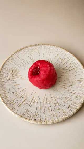 Trompe-l'œil framboise