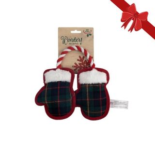 Wonder Christmas Guantes con Cuerda para perros