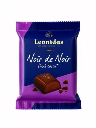 Mini Tablette Noir de Noir | Chocolats Leonidas