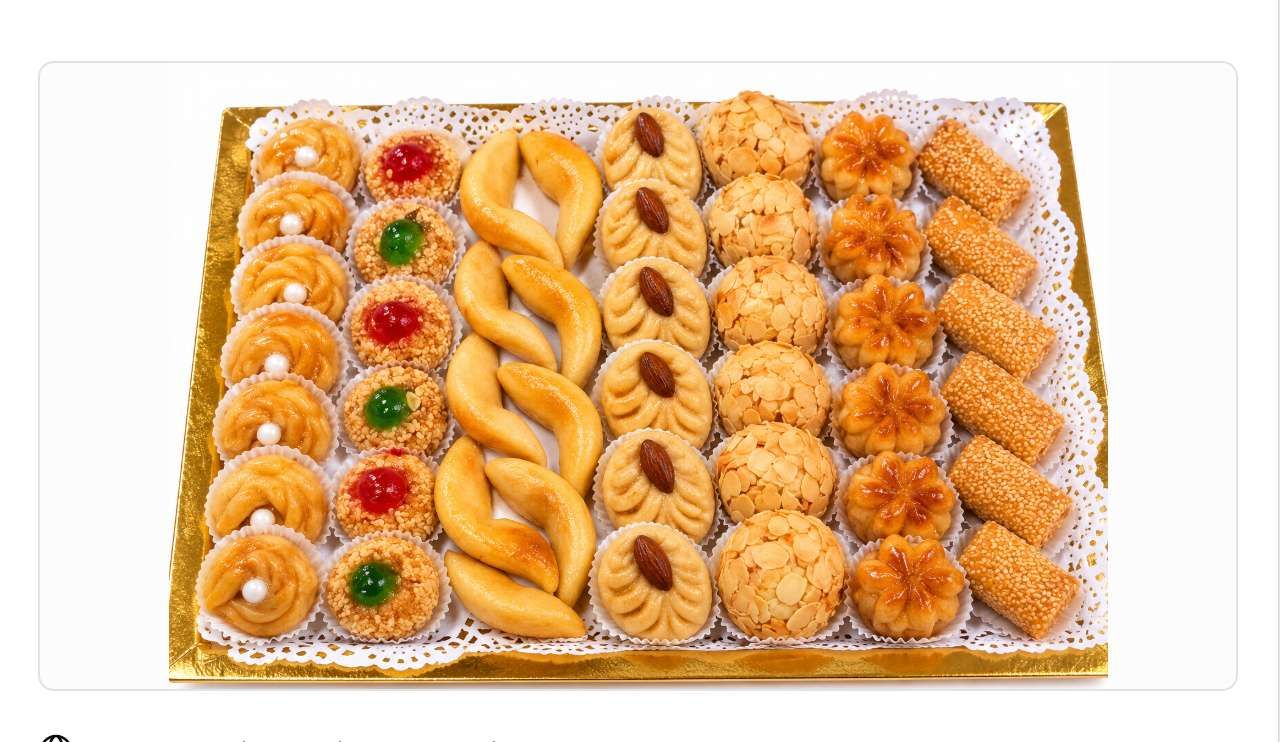 Plateau de Petits Fours à l'Amande grand