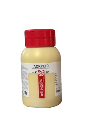 Acrylic colour Art Creation 750ml GOLD 801