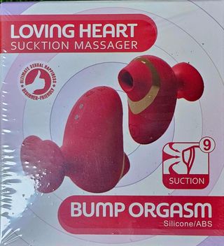Subcionador clitoris loving heart. Recargable.