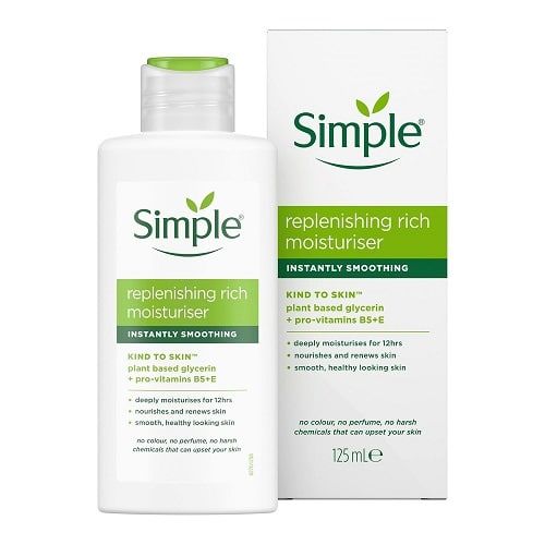 Simple Replenishing Rich Moisturizer, 125ml