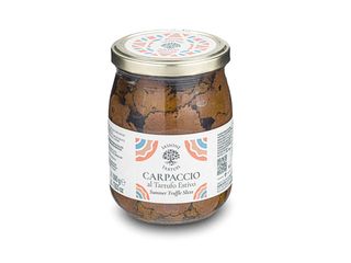 Carpaccio al tartufo estivo