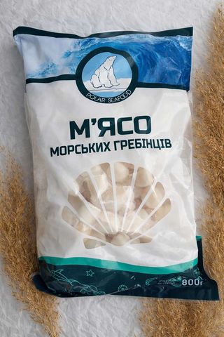 М`ясо гребінців 80/100 с/м 1кг