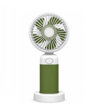Mini Ventilateur Portable Type-C,Rechargeable, 3 Vitesses Réglables Vert