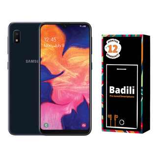 Samsung Galaxy A10e Black Phone, Refurbished
