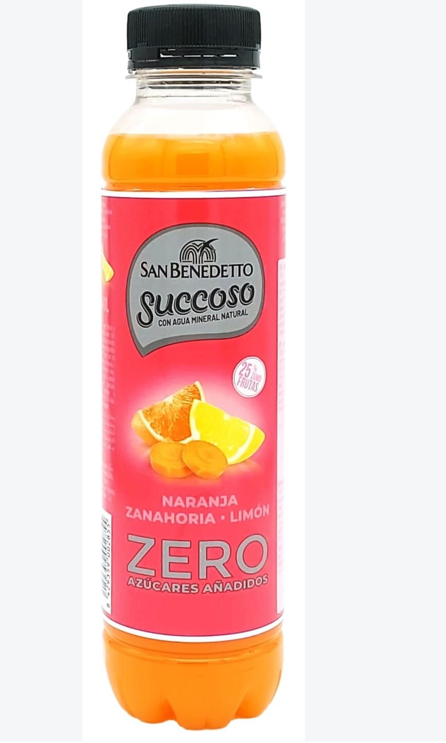 San Benedetto Succoso Zero Orange Carotte Citron