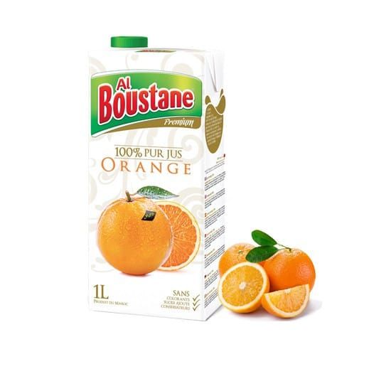 Al Boustane Premium Pur Jus d’Orange – 1 L