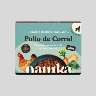 Menú Cocinado de Pollo para perro – 500 g