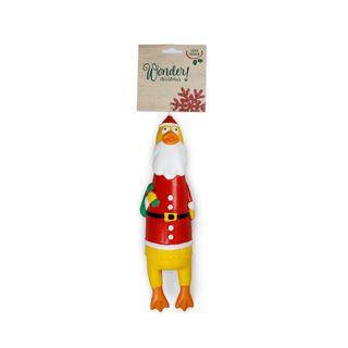 Wonder Christmas Pollo de Látex juguete para perros