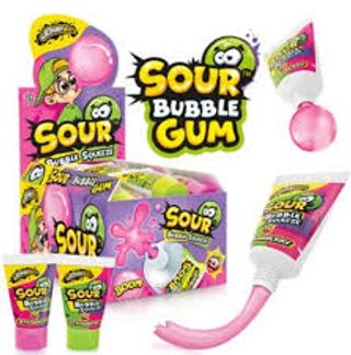 SOUR BUBBLE SQUEEZE FRAISE 30g JOHNY BEE