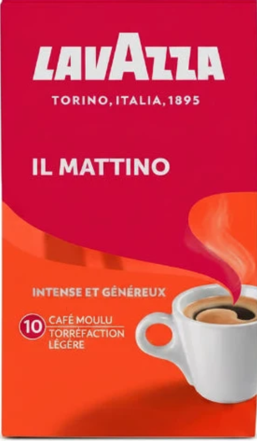 Lavazza Il Mattino Café Moulu – 250 g