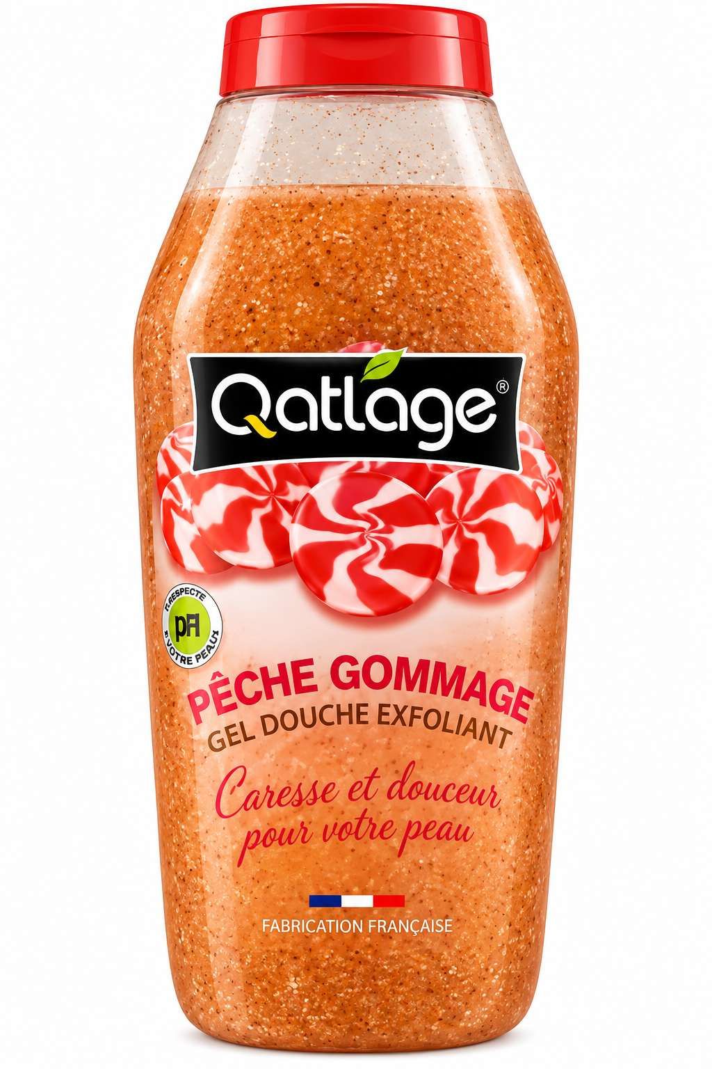 Qatlage Douche Gommage Candies & Cream – 500 ml