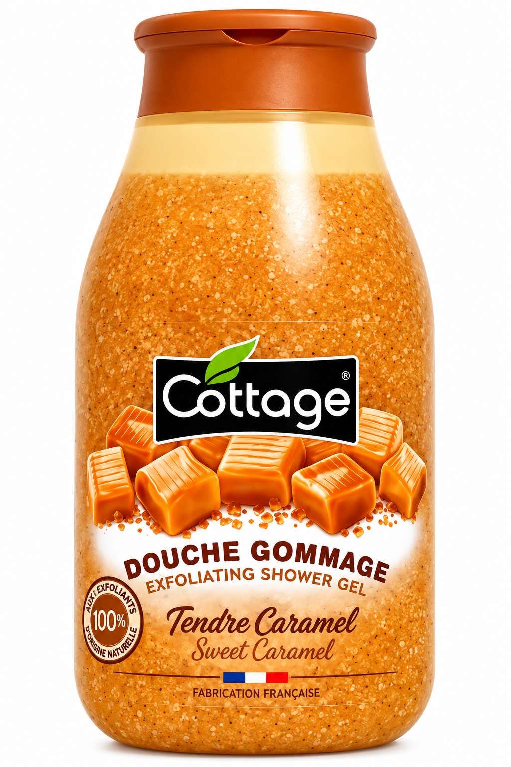 Qatlage Douche Gommage Caramel – 500 ml